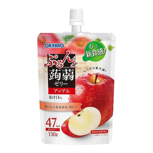 ORIHIRO 吸吸蒟蒻果冻  苹果味 130g